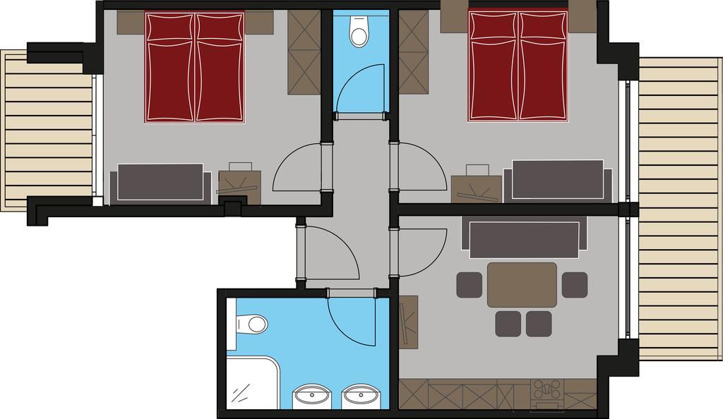 Appartements Almnest Schladming Luaran gambar